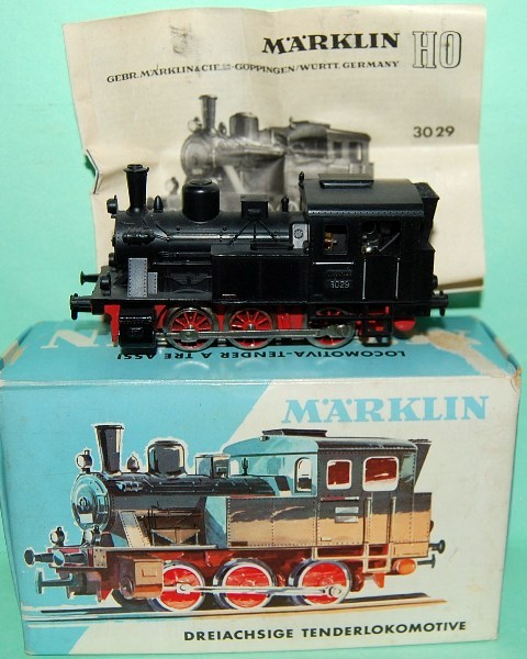 Märklin H0 – Locomotive à Vapeur Numérique épisode 3 (type 030), état Nickel, Modèle 30321